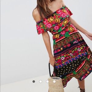 ASOS | Off Shoulder Midi Sundress